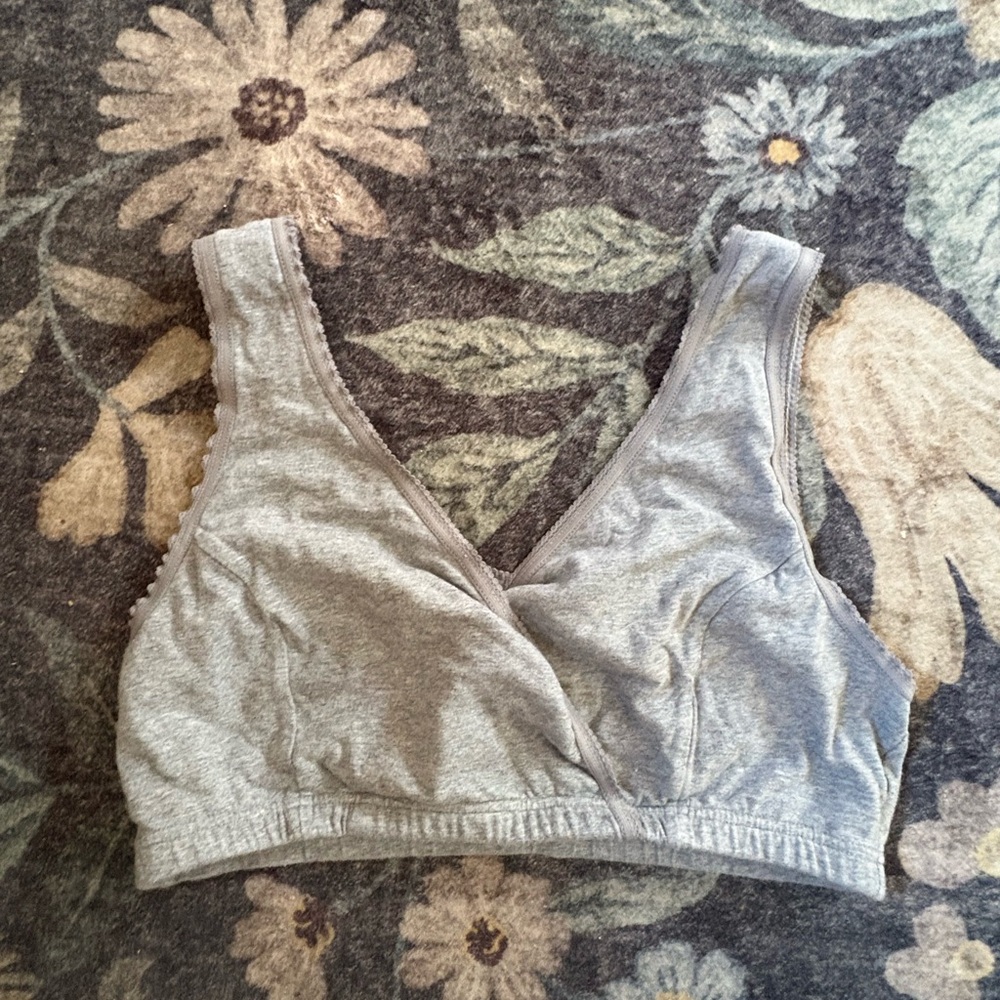 Elegant Gray Women's Bra